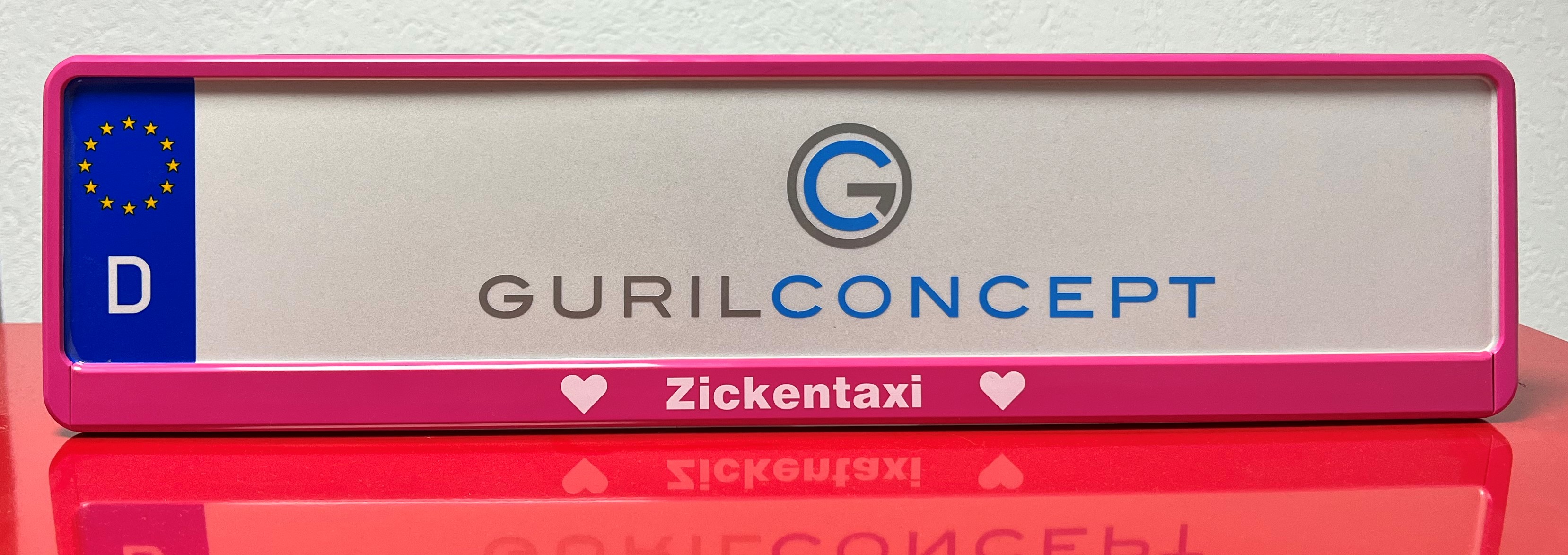 FUNKennzeichenhalter lustig bedruckte KfzKennzeichenhalter